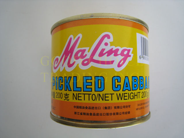 MA LING PICKLED CABBAGE